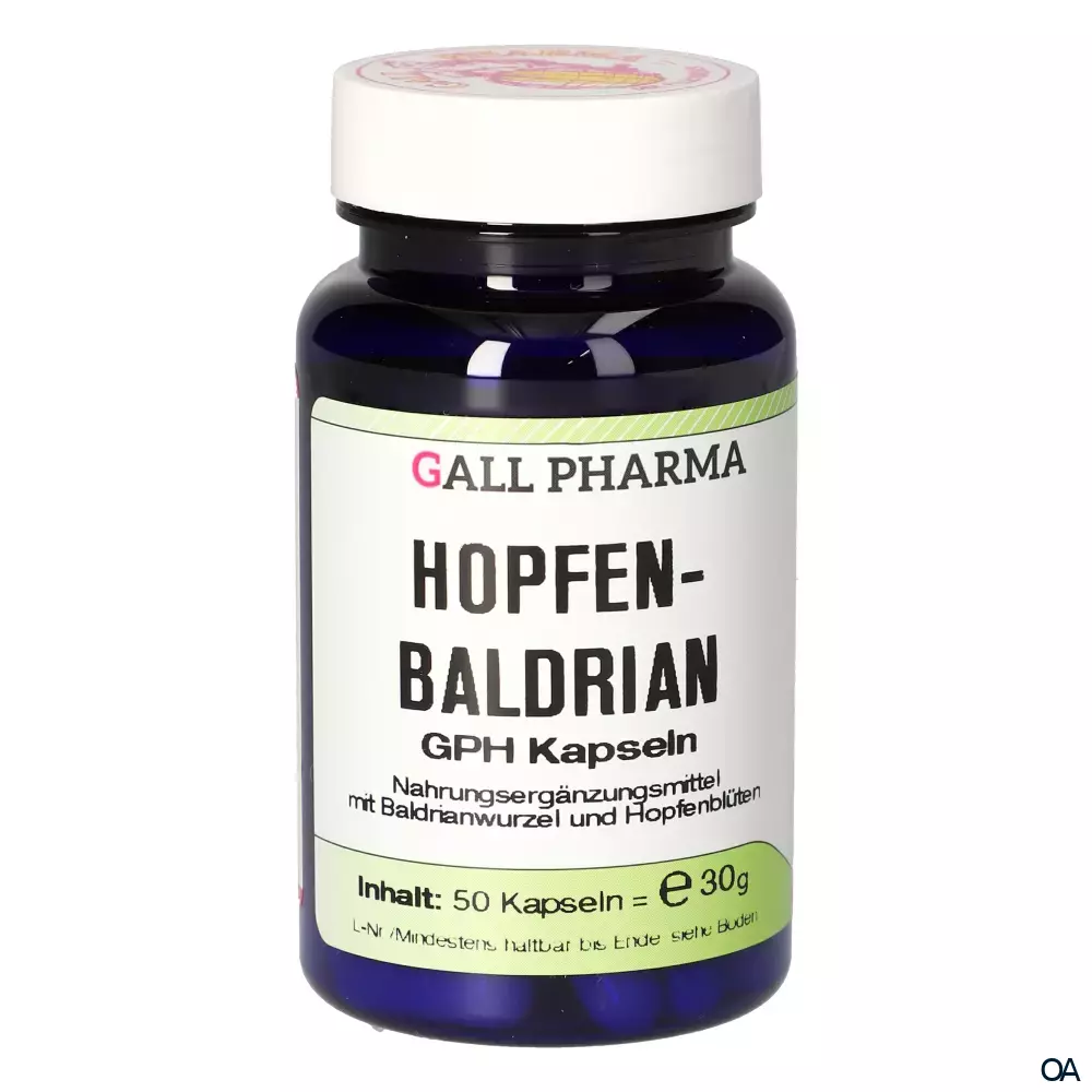 Gall Pharma Hopfen-Baldrian Kapseln