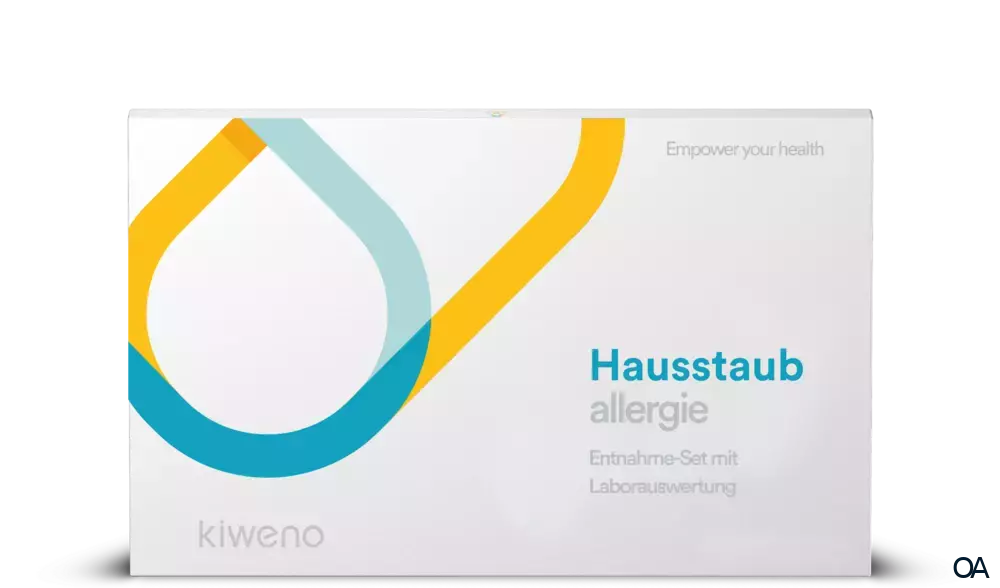 kiweno Hausstaub Allergie Test
