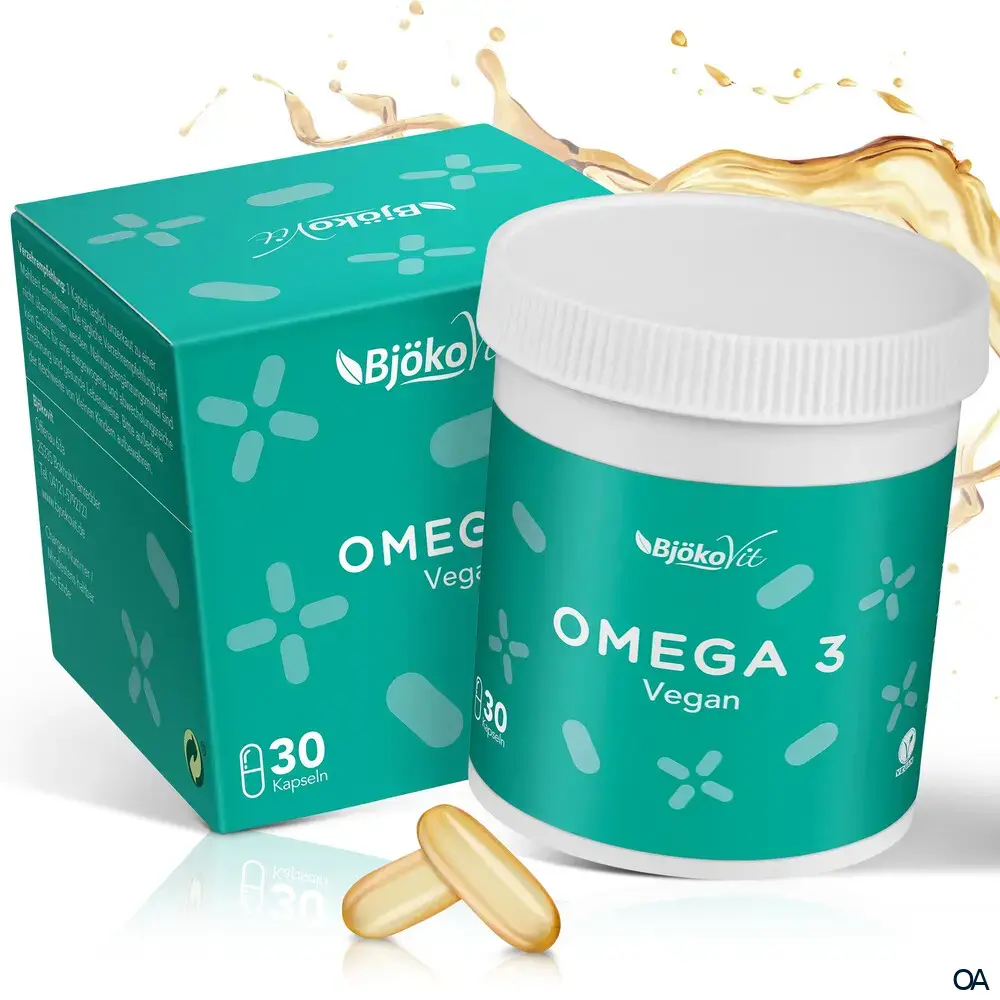BjökoVit Omega 3 Algenöl Kapseln