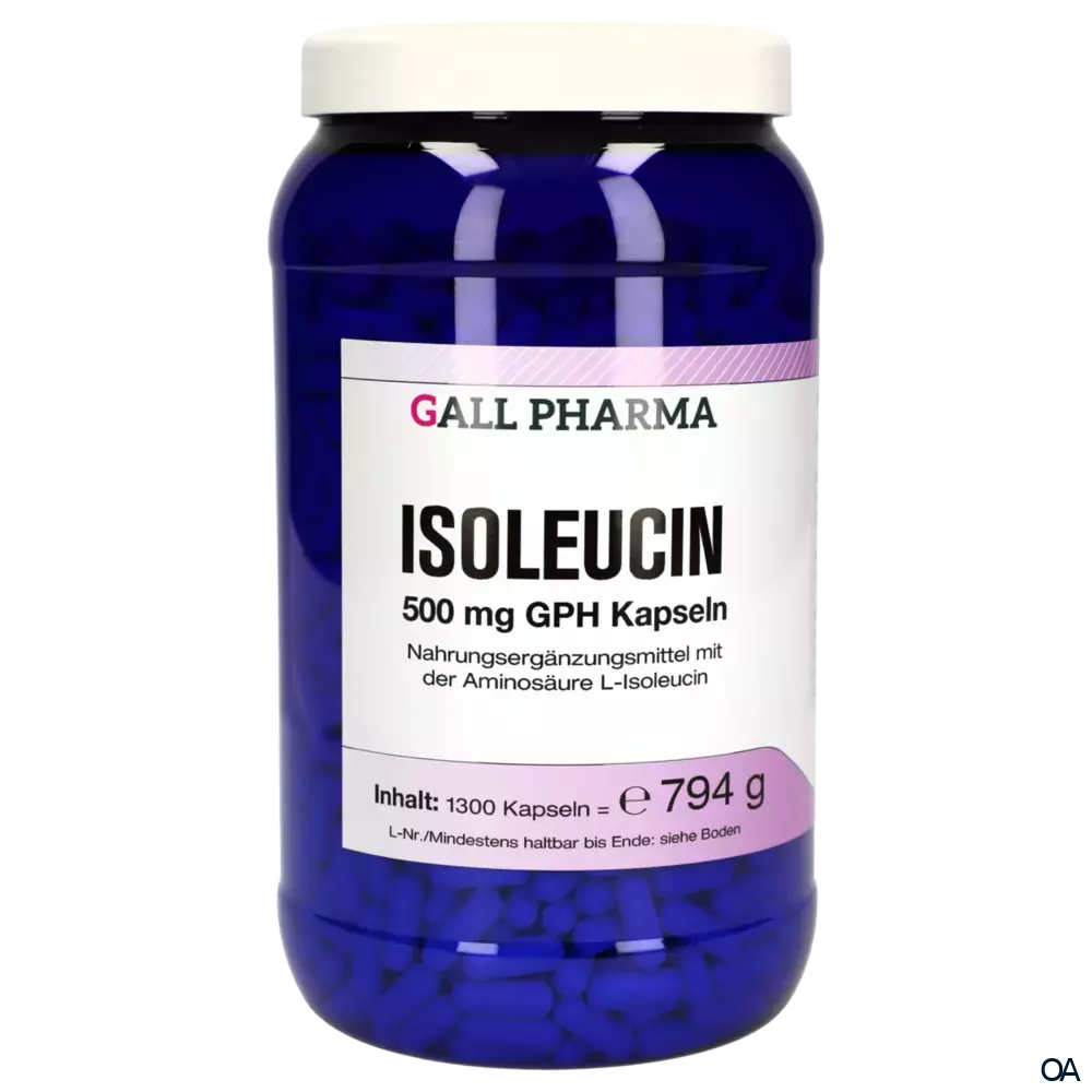 Gall Pharma Isoleucin 500 mg Kapseln