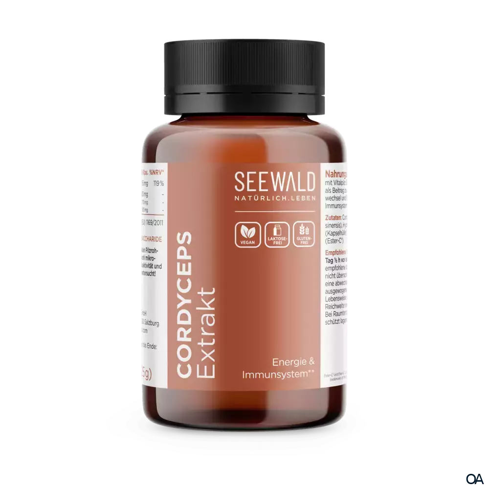 Seewald Cordyceps Extrakt Kapseln