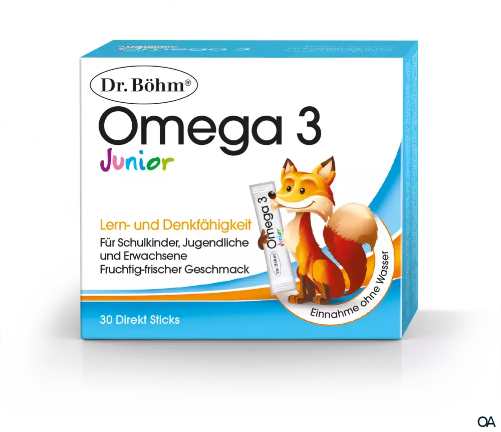 Dr. Böhm® Junior Omega 3 Direkt Sticks