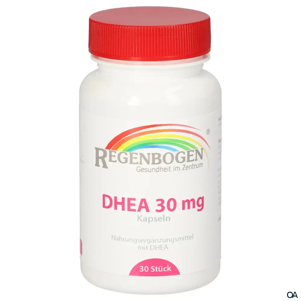 Regenbogen Apotheke DHEA 30 mg Kapseln
