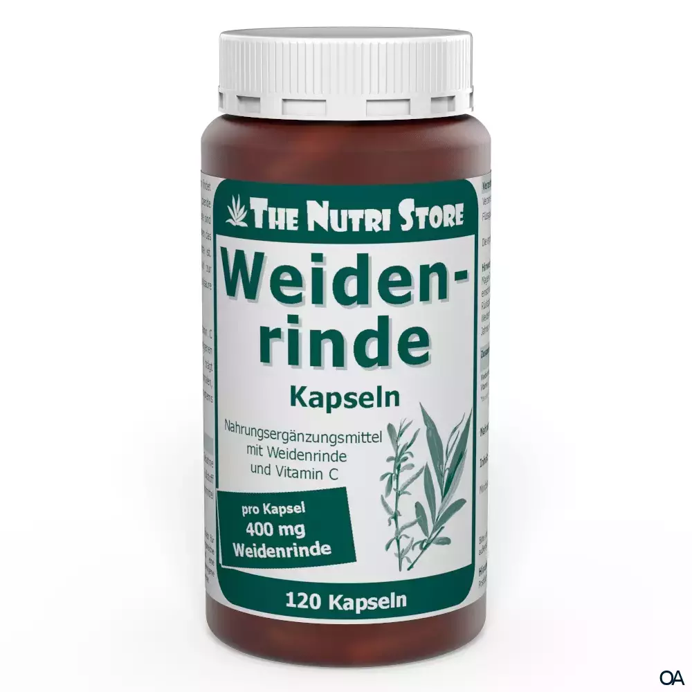 The Nutri Store Weidenrinde 400 mg Kapseln