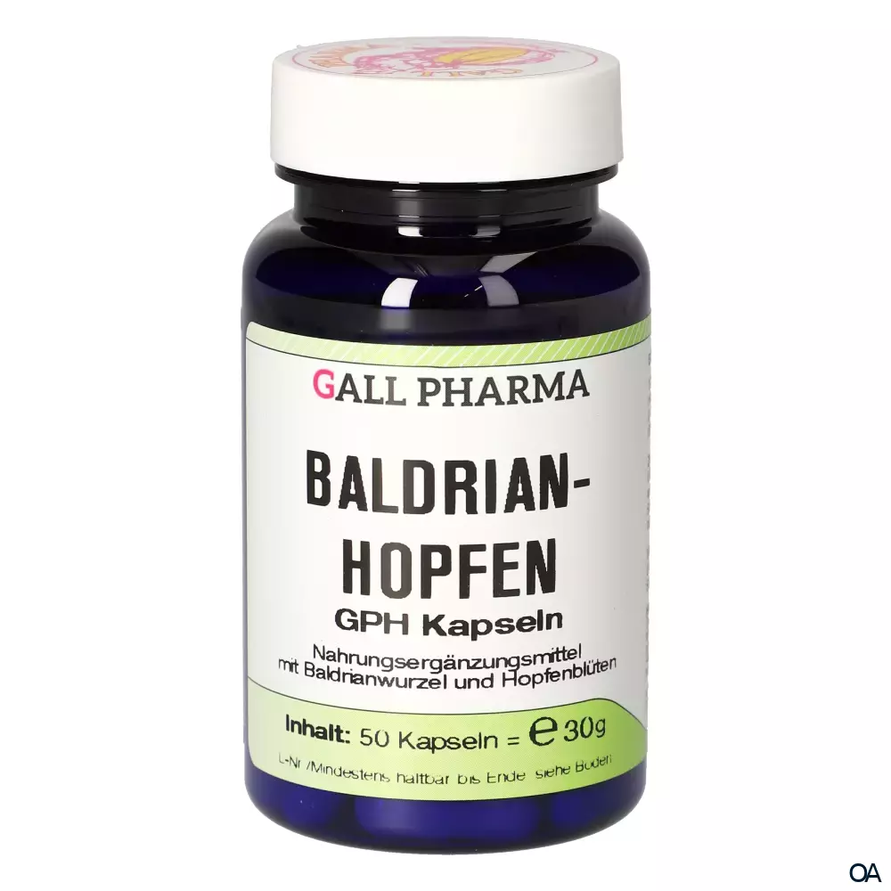 Gall Pharma Baldrian-Hopfen Kapseln