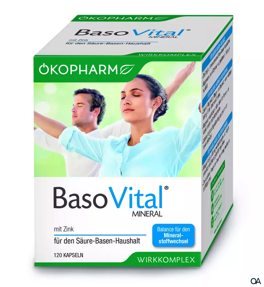 Ökopharm® Für den Basen-Haushalt mit Mineralien Kapseln Ökopharm® Für den Basen-Haushalt mit Mineralien Kapseln