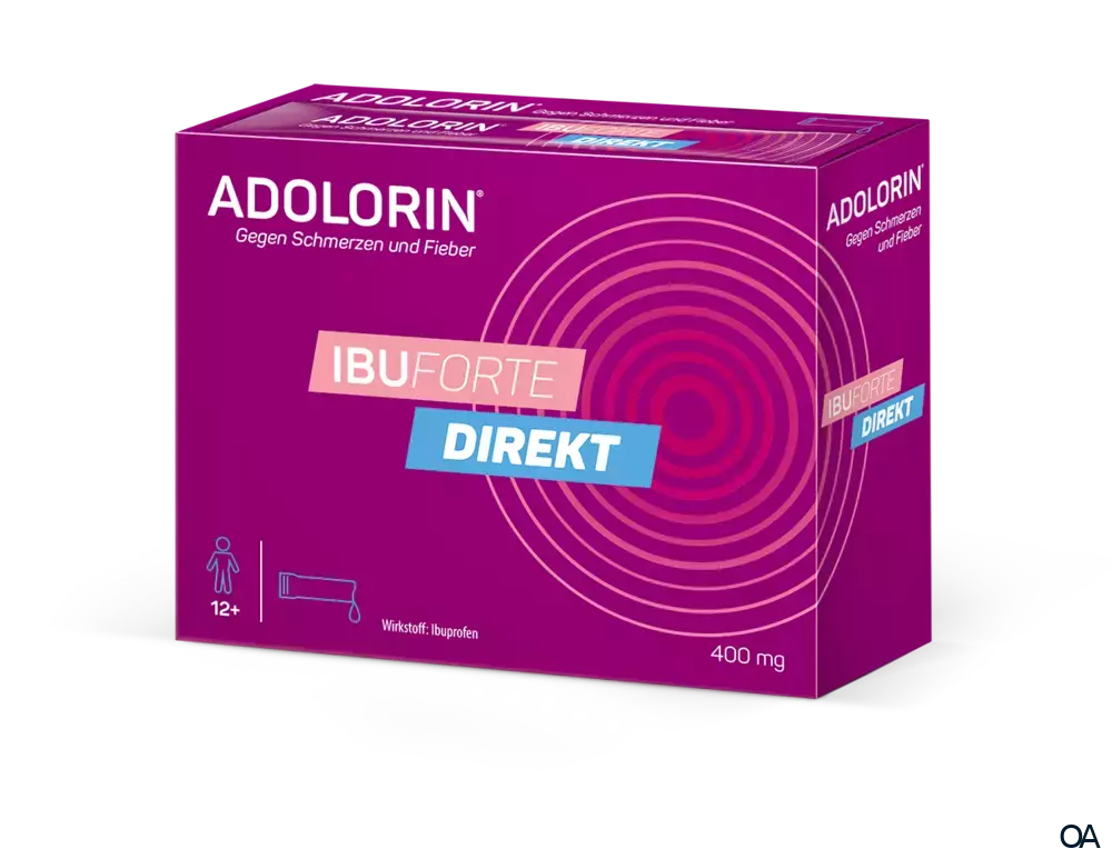 ADOLORIN Ibuforte DIREKT 400 mg Suspension ADOLORIN Ibuforte DIREKT 400 mg Suspension