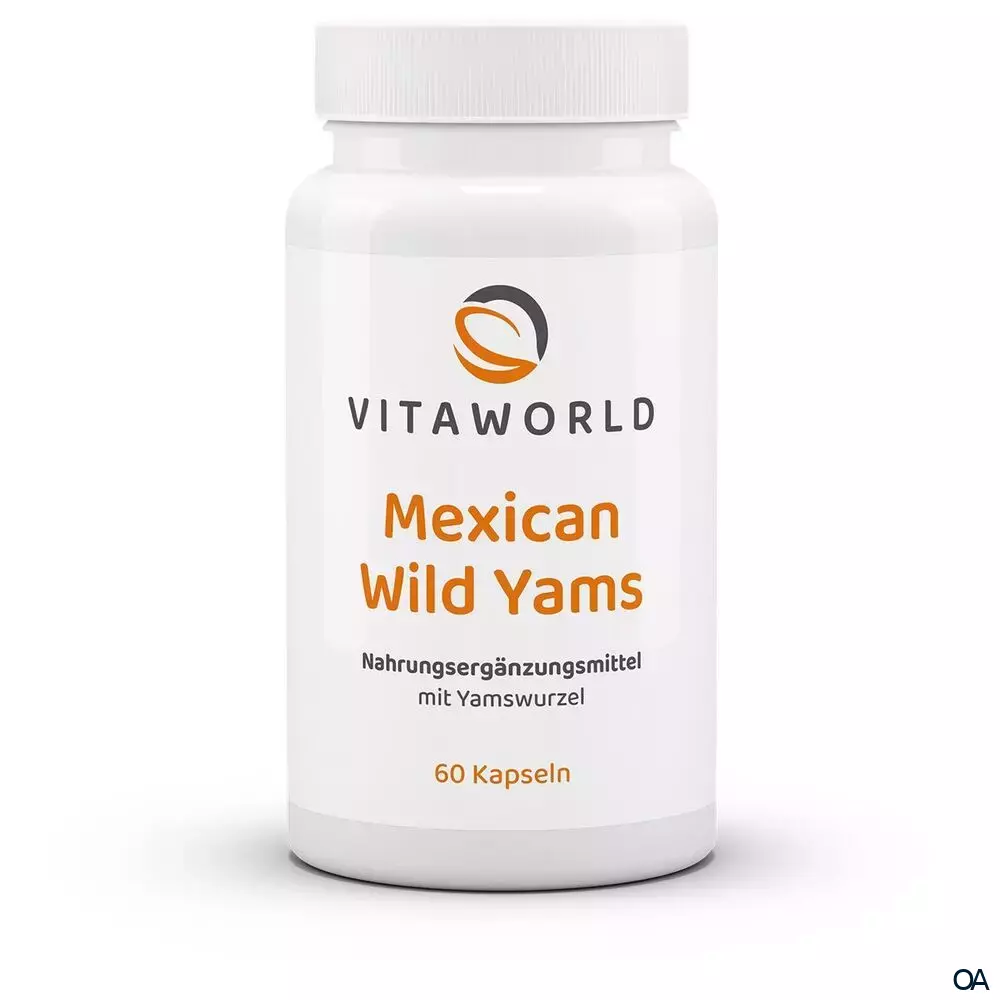 Vitaworld Mexican Wild Yams 500 mg Kapseln