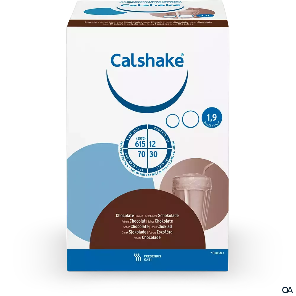 Calshake® Schokolade 7 x 87g Sachets