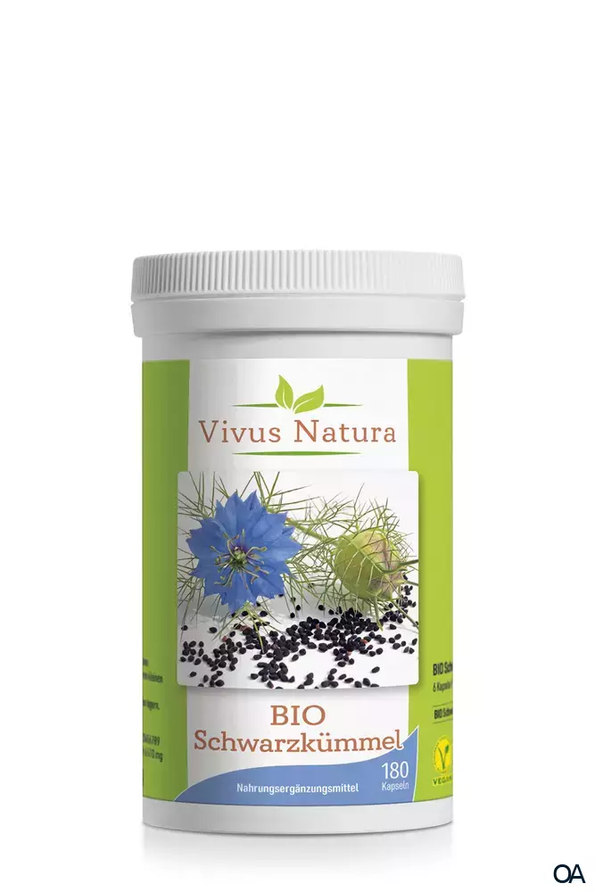 Vivus Natura BIO Schwarzkümmel Kapseln