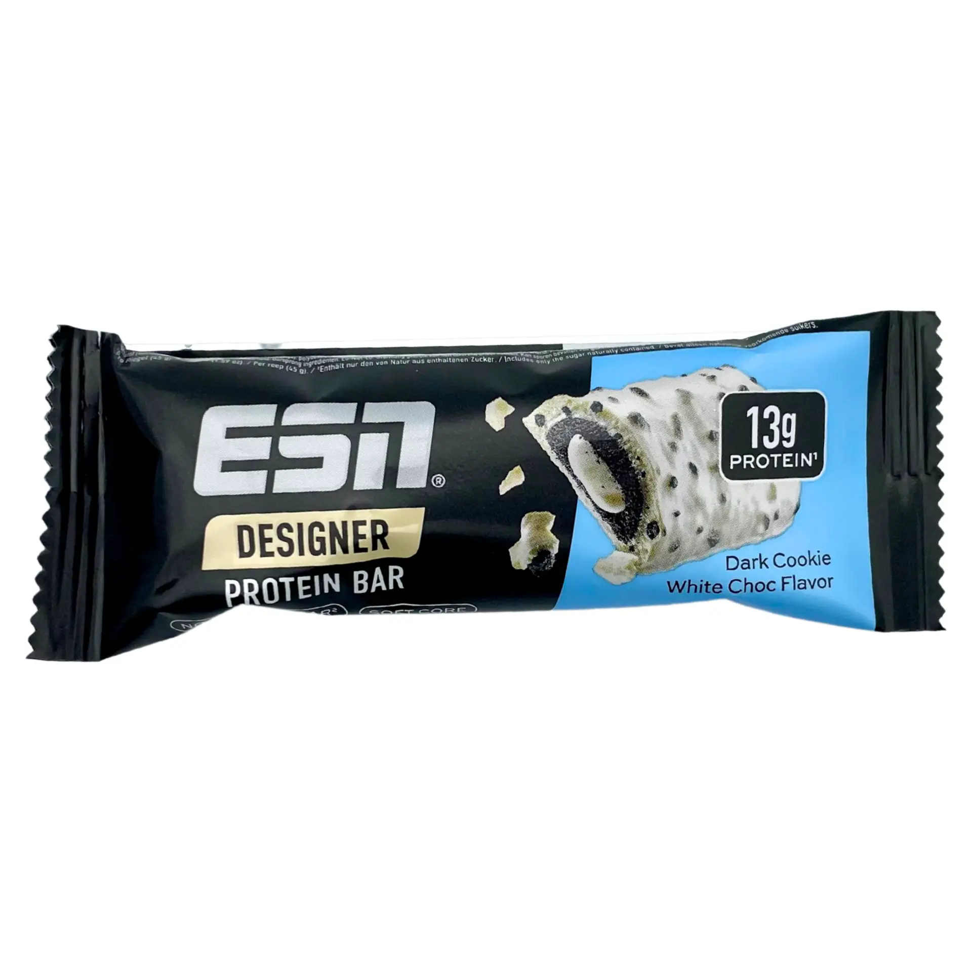 ESN® Designer Protein Bar - Dark Cookie White Choc ESN® Designer Protein Bar - Dark Cookie White Choc