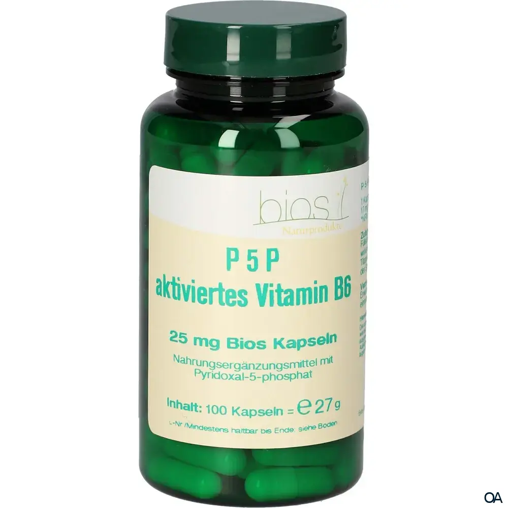 Bios P5P Aktiviertes Vitamin B6 25 mg Kapseln