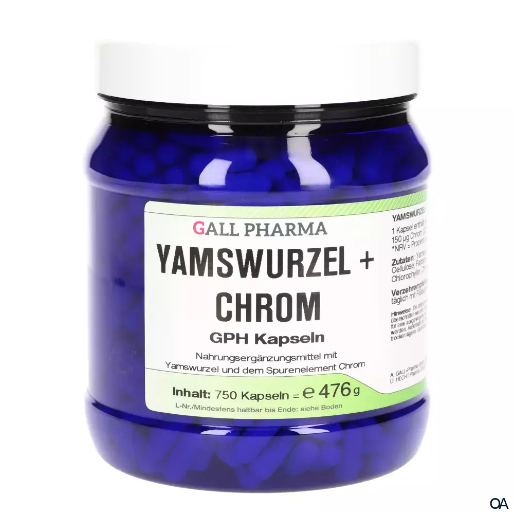 Gall Pharma Yamswurzel + Chrom Kapseln