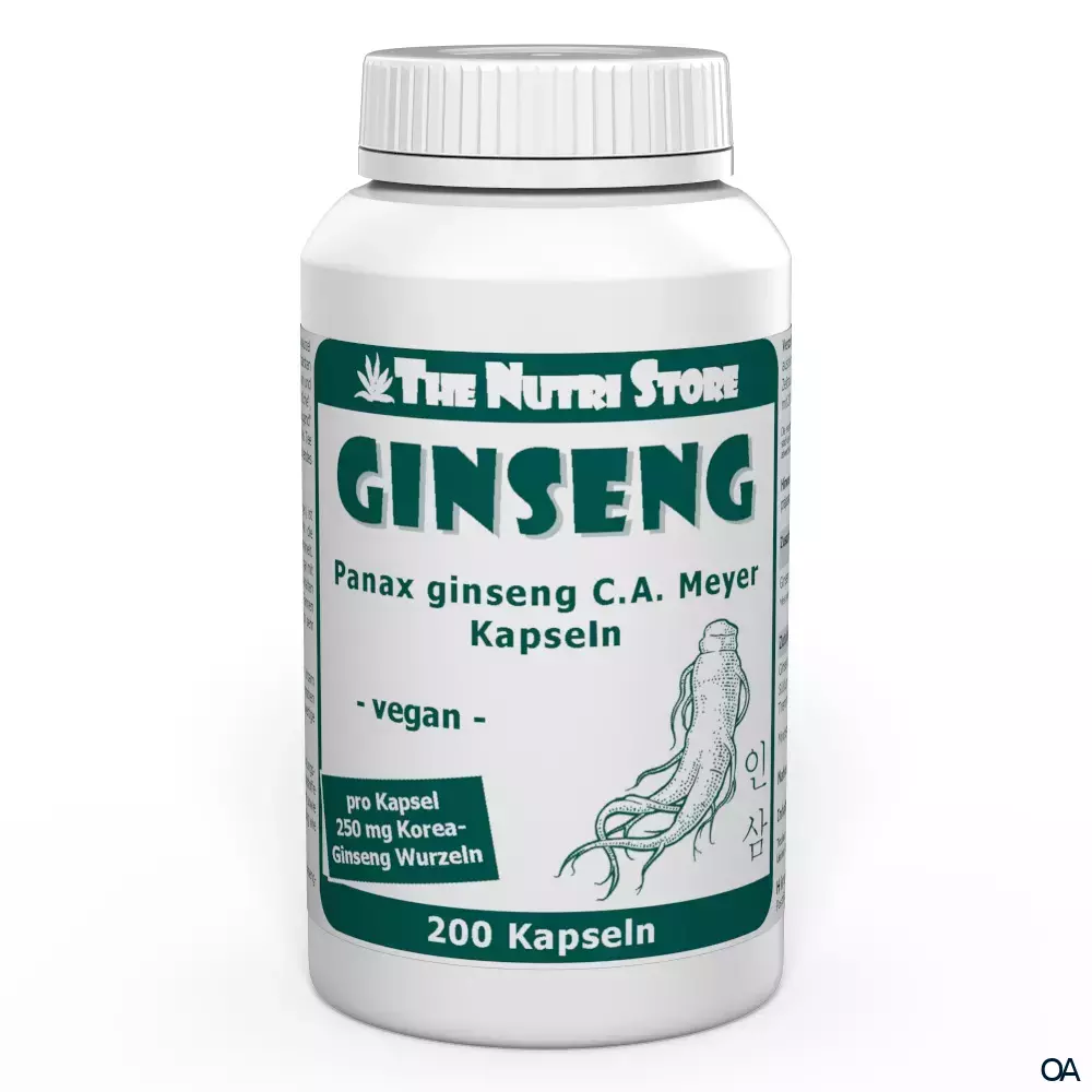 The Nutri Store Ginseng Kapseln