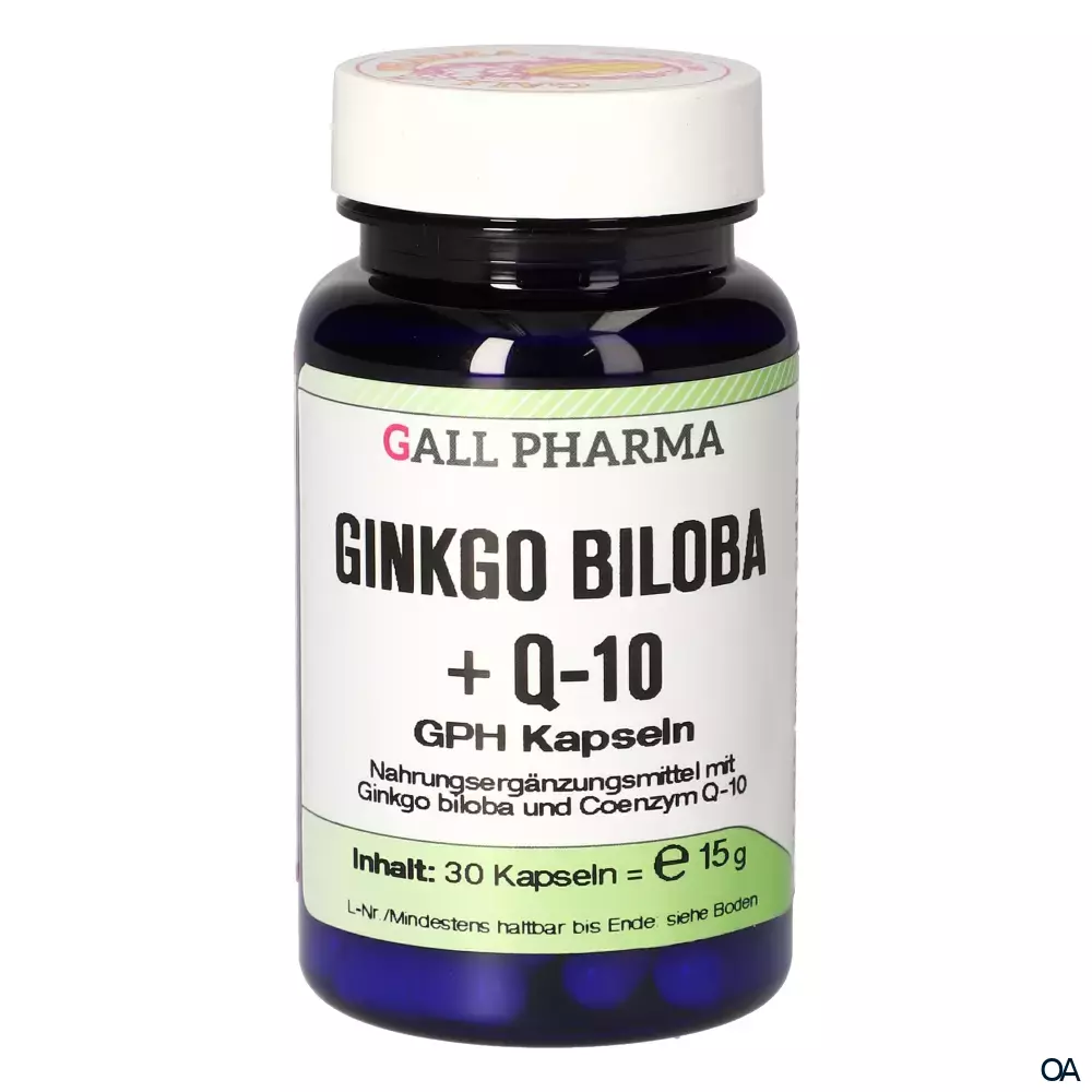 Gall Pharma Ginkgo Biloba + Q 10 Kapseln