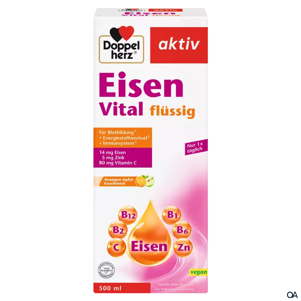 Doppelherz aktiv Eisen Vital flüssig