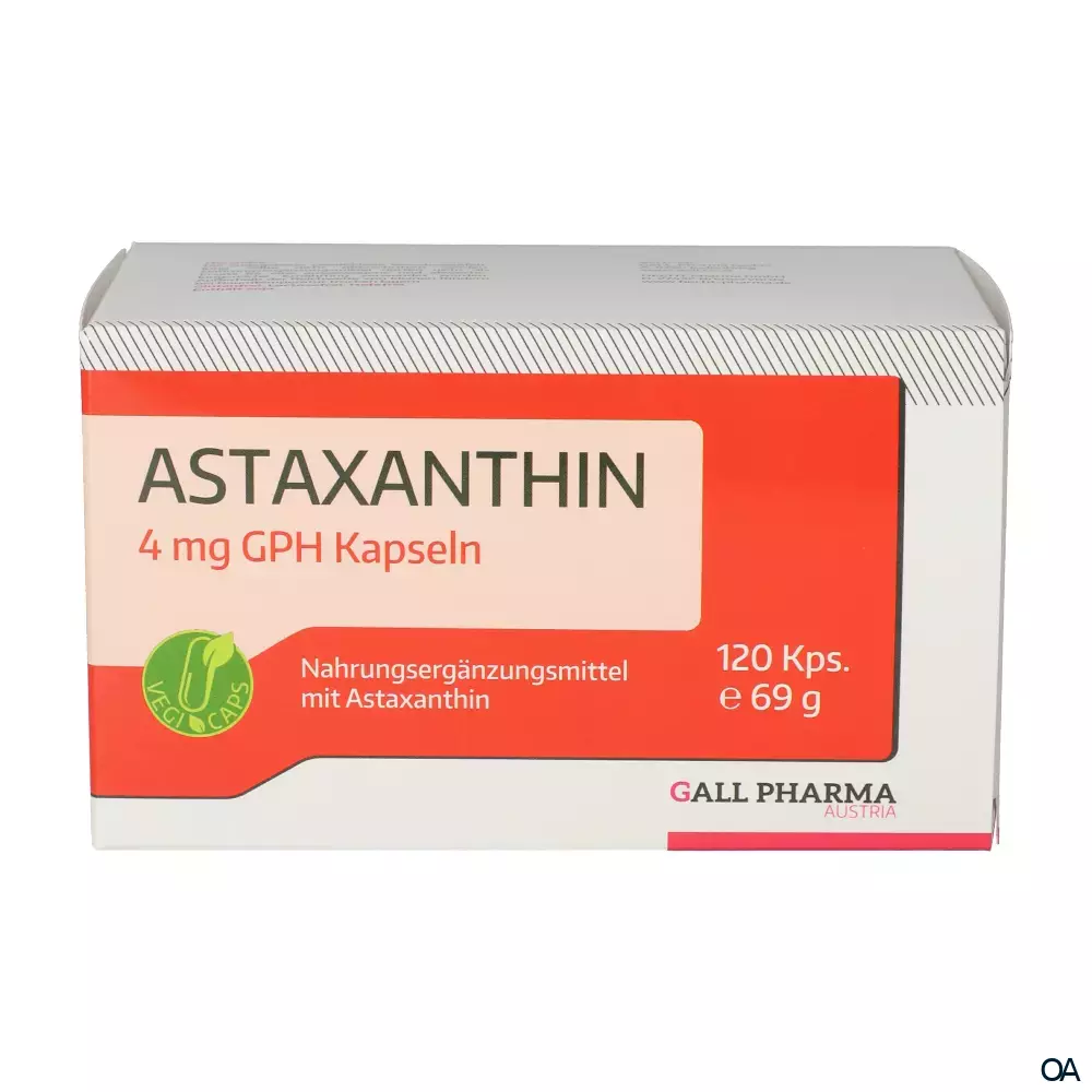 Gall Pharma Astaxanthin 4 mg Kapseln