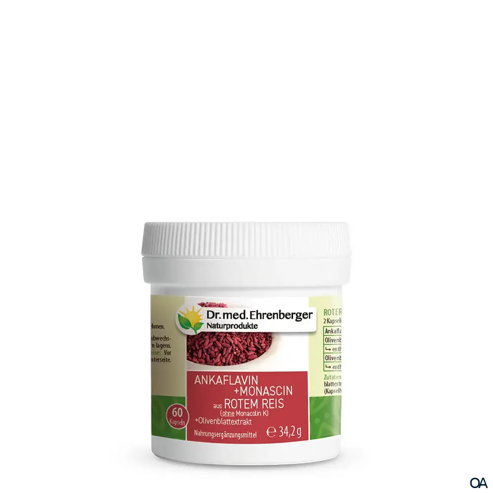 Dr. Ehrenberger Roter Reis+Olivenblatt Kapseln