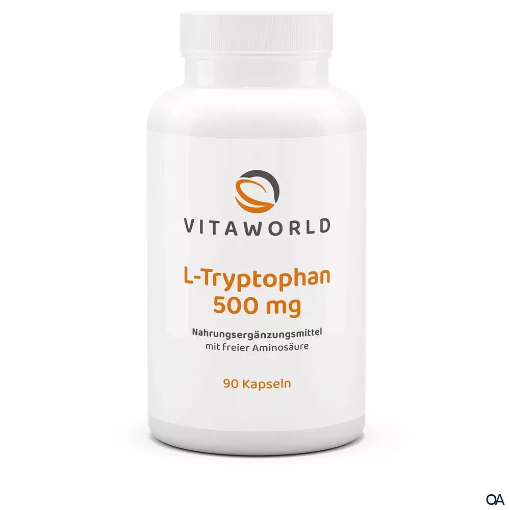 Vitaworld L-Tryptophan 500 mg Kapseln