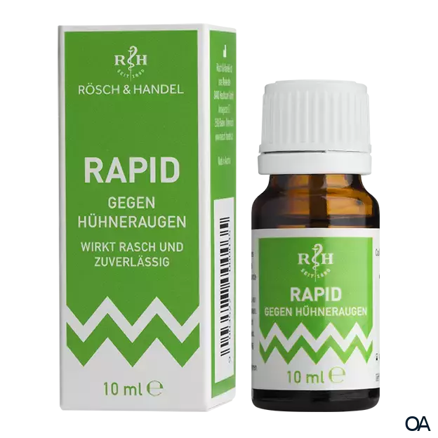 RÖSCH & HANDEL Rapid gegen Hühneraugen