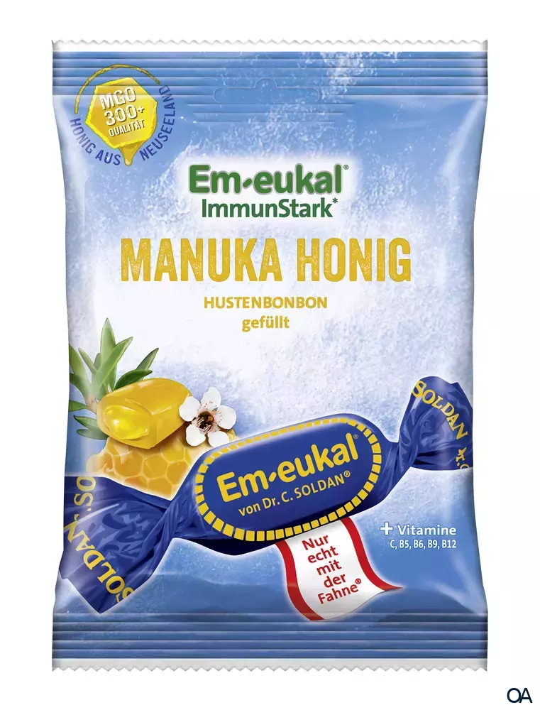 Em-eukal ImmunStark* Manuka Honig Hustenbonbons