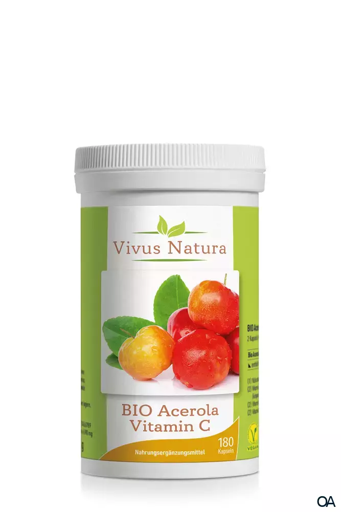 Vivus Natura BIO Acerola Vitamin C Kapseln