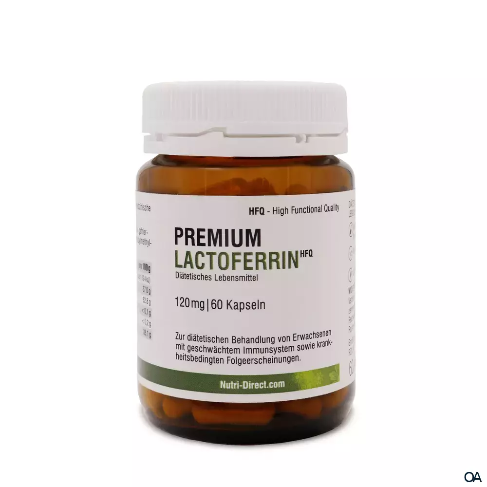 Natura Trading Lactoferrin 120 mg Kapseln