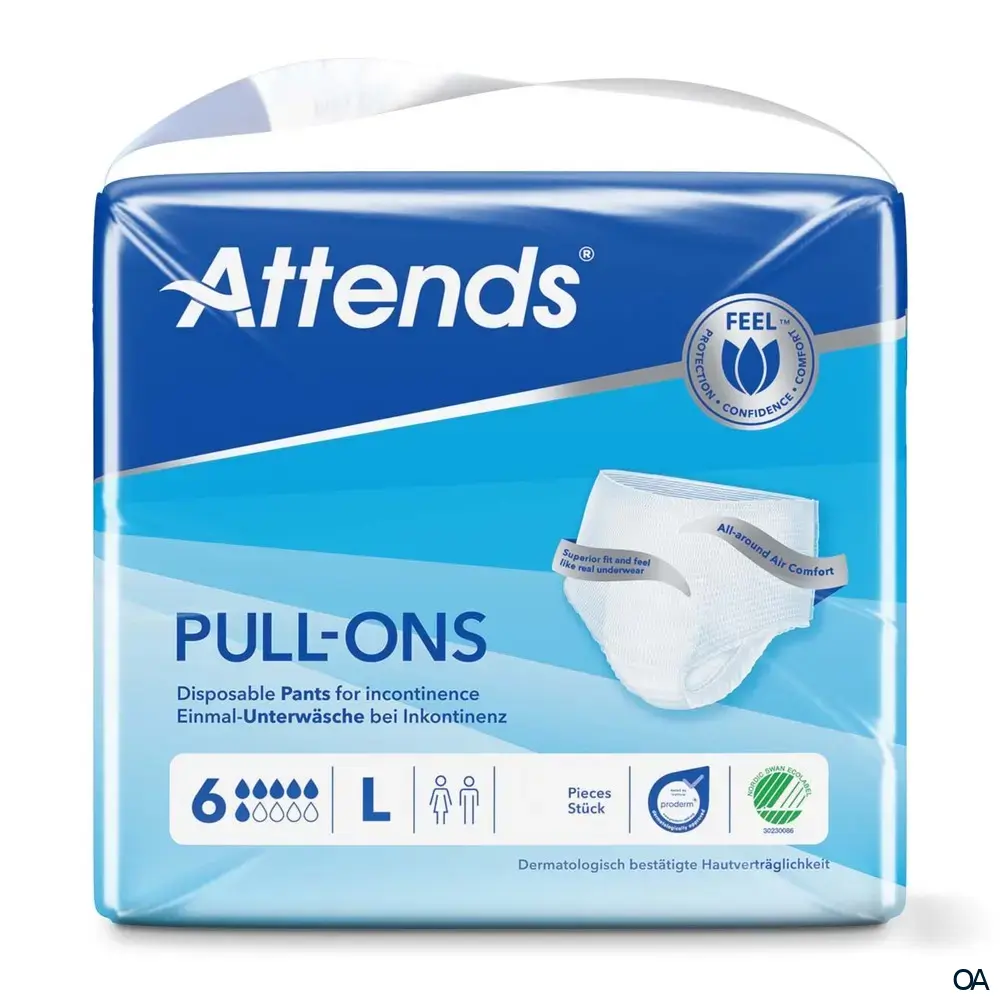 Attends Pull-Ons 6 Large - Einmal-Unterwäsche bei Inkontinenz