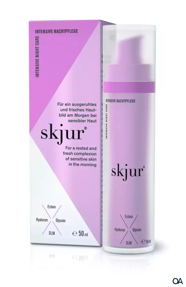 skjur® intensive Nachtpflege Creme