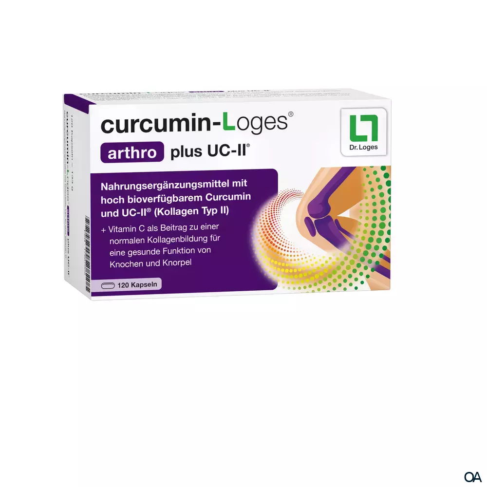 curcumin-Loges® arthro plus UC-II® Kapseln