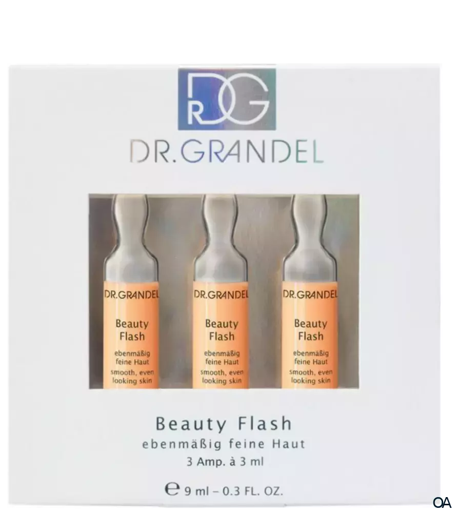 DR. GRANDEL Professional Beauty Flash Ampulle 3x3ml