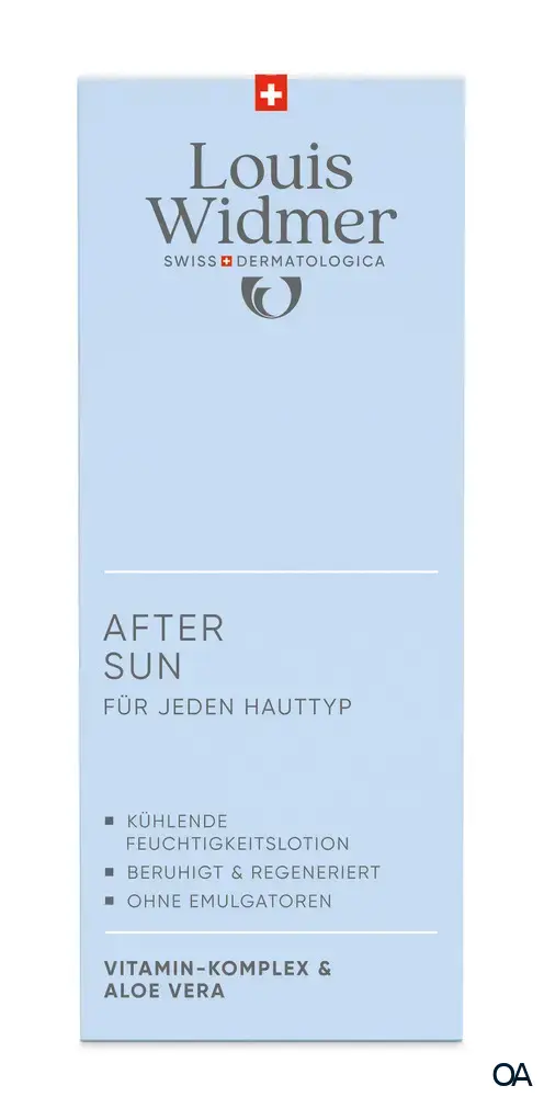 Louis Widmer suncare After Sun - leicht parfümiert
