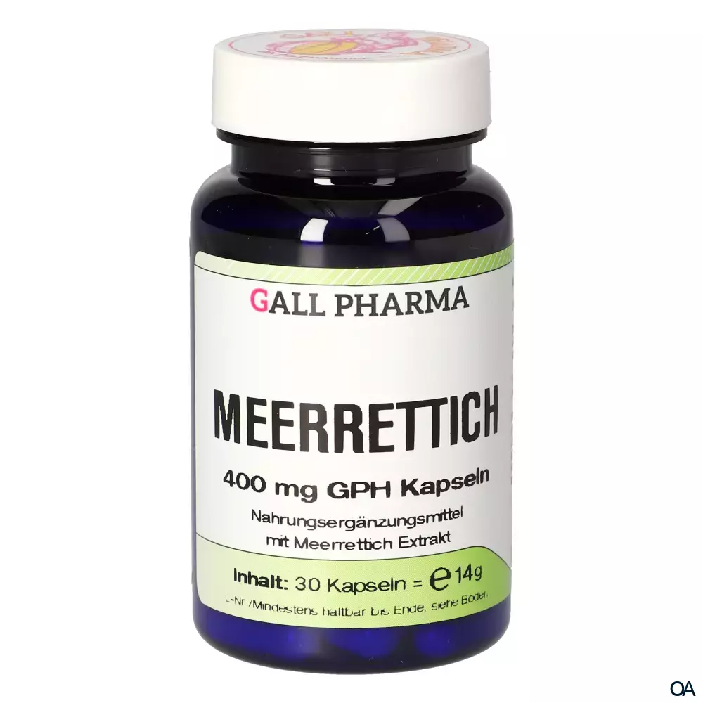 Gall Pharma Meerrettich 400 mg Kapseln