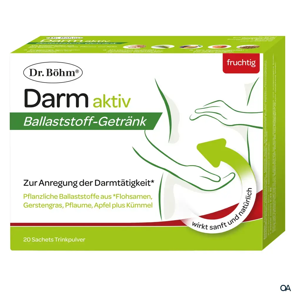 Dr. Böhm® Darm aktiv Trinkpulver fruchtig Sachets