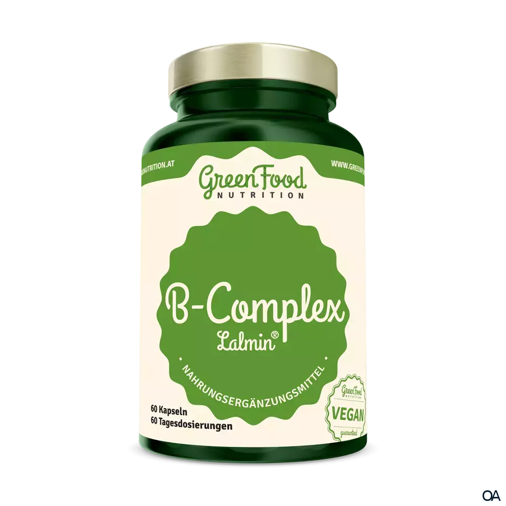 GreenFood Nutrition B-KOMPLEX Lalmin® Kapseln