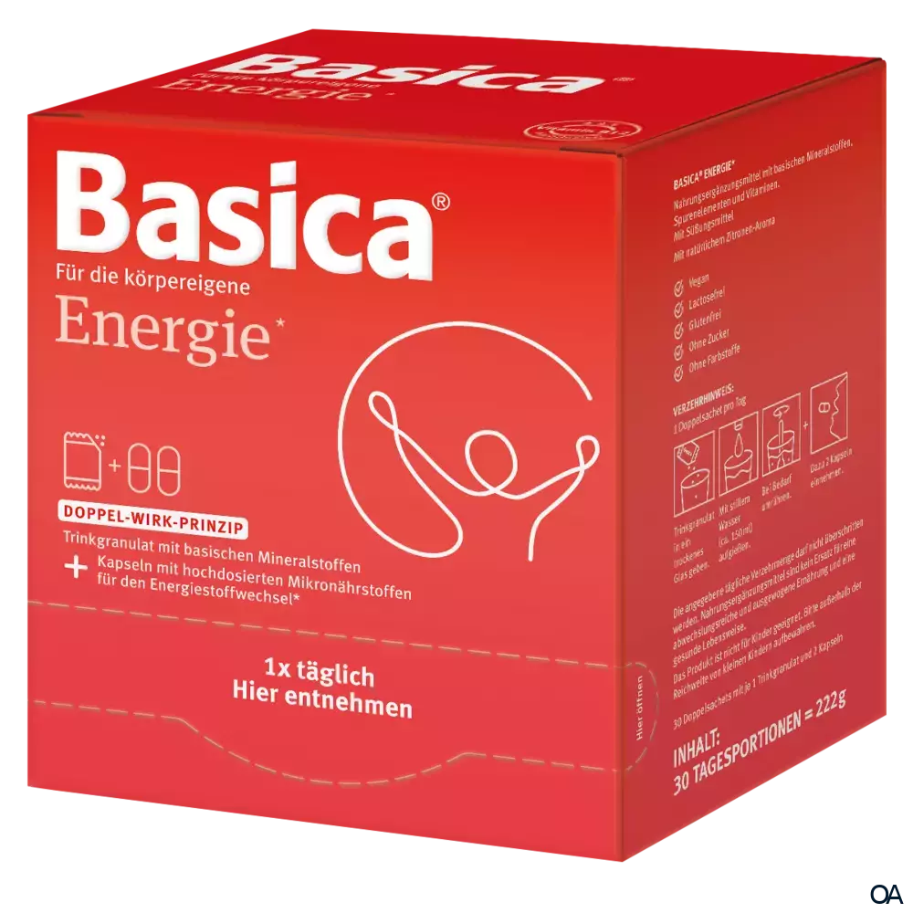 Basica® Energie Granulat + Kapseln Doppel-Sachtes