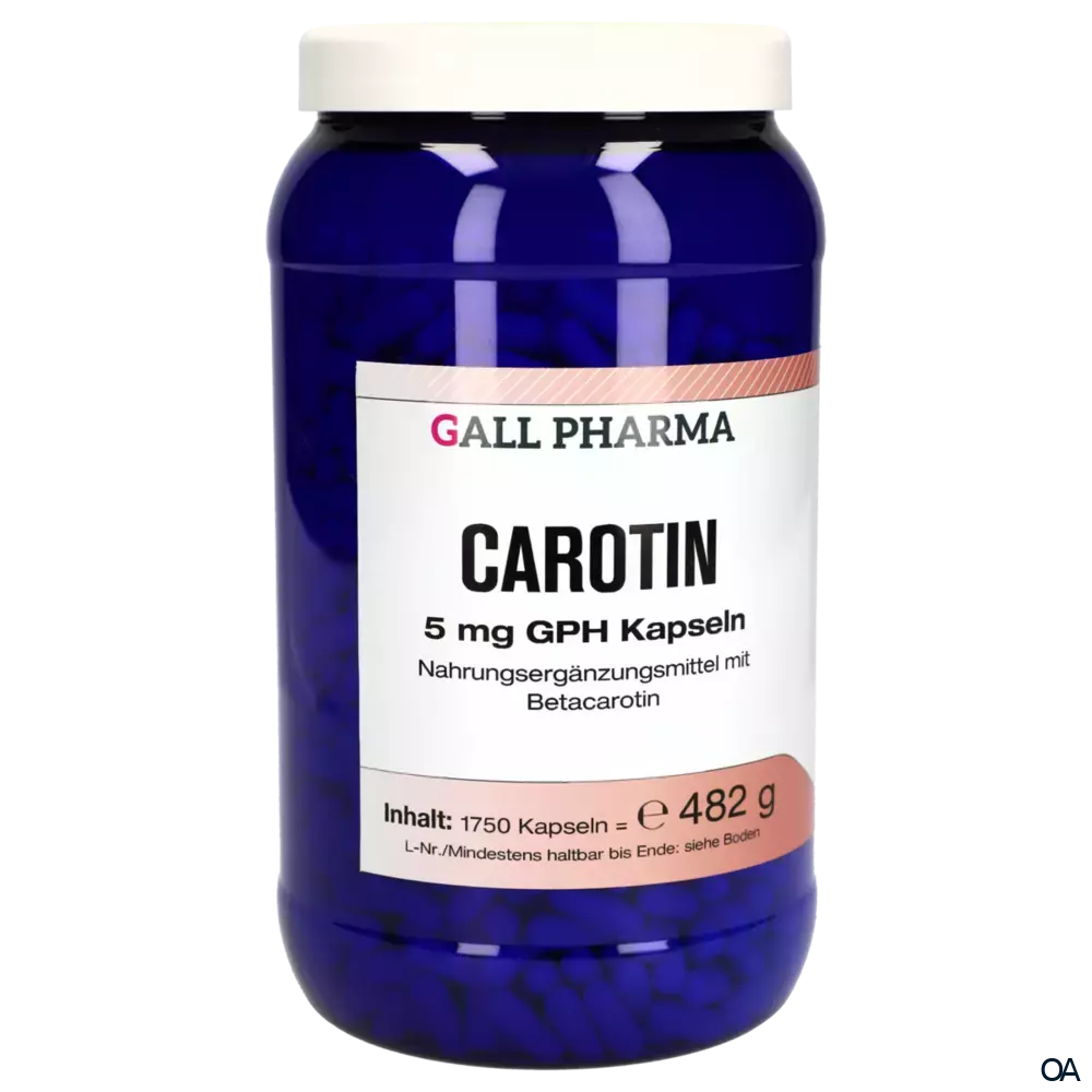 Gall Pharma Carotin 5 mg Kapseln