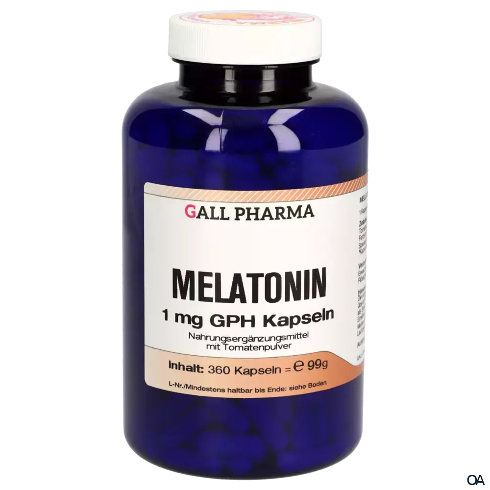 Gall Pharma Melatonin 1 mg Kapseln