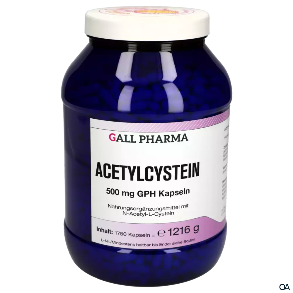 Gall Pharma Acetylcystein 500 mg Kapseln