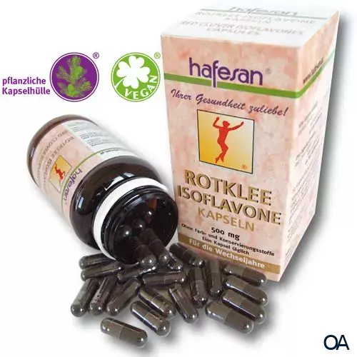 hafesan Rotklee Isoflavone 500 mg Kapseln