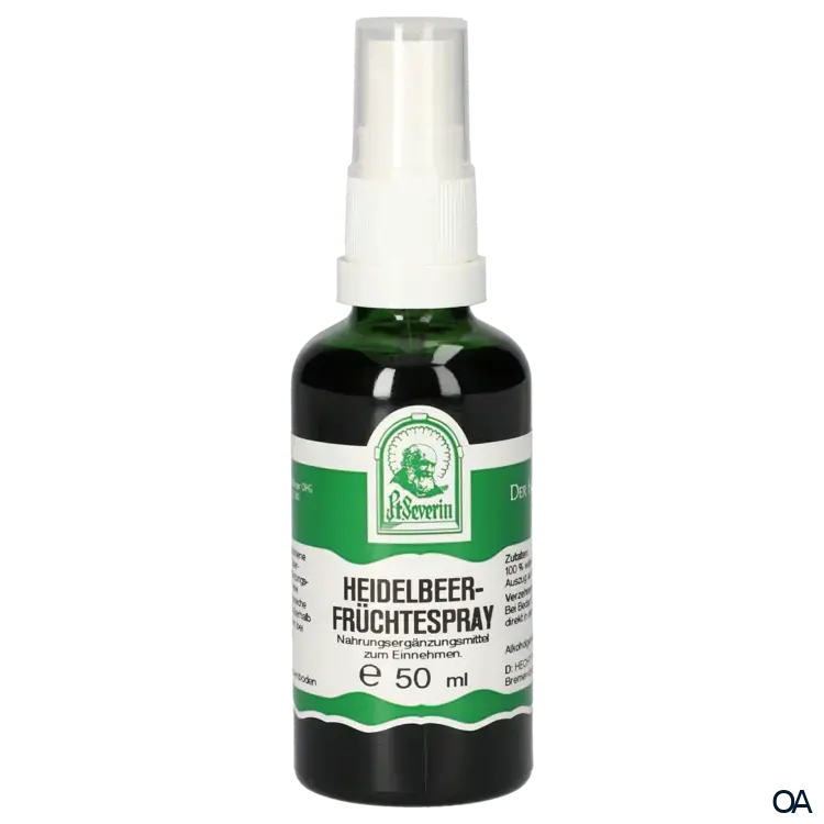 Pater Severin Heidelbeerfrüchte Spray