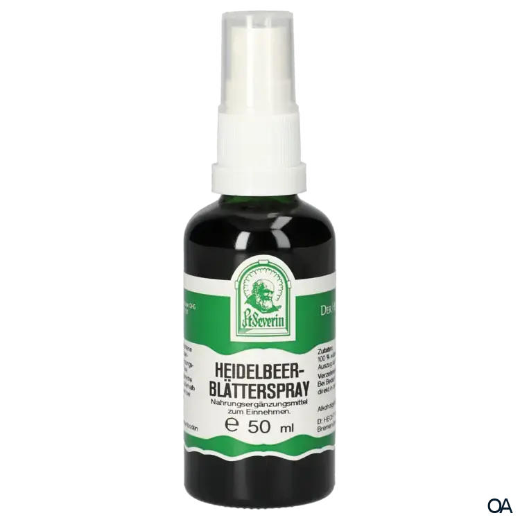 Pater Severin Heidelbeerblätter Spray