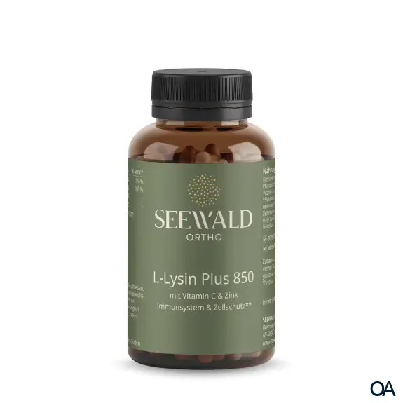 Seewald Ortho L-Lysin Plus 850 Kapseln