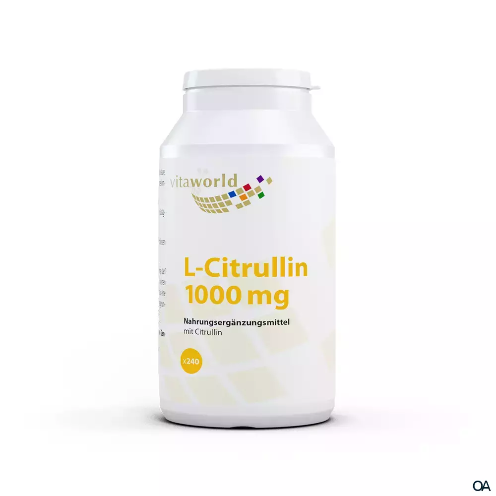 Vitalworld L-Citrullin 1000 mg Tabletten