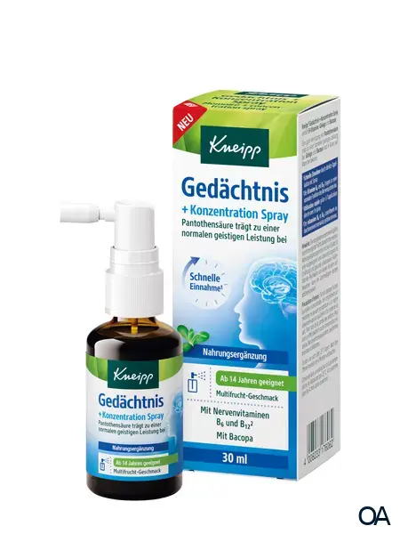 Kneipp Gedächtnis + Konzentration Spray