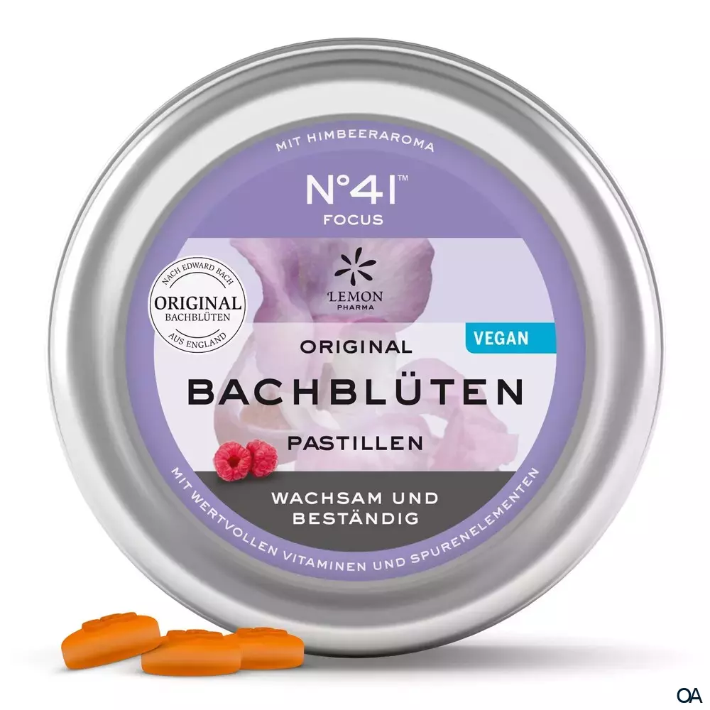 Lemon Pharma N°41 Original Bachblüten Pastillen "Konzentration"