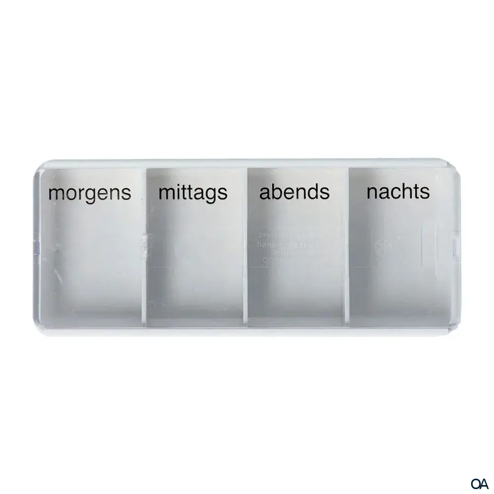 Medi-7 Medikamentendosierer One Day - Weiß
