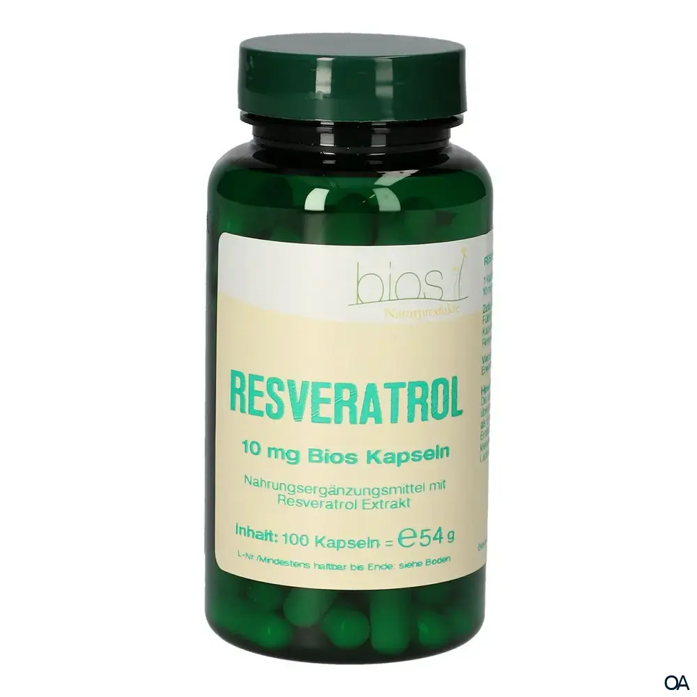 Bios Resveratrol 10 mg Kapseln