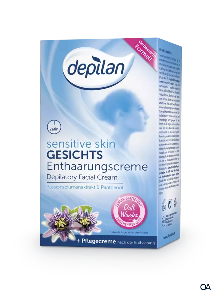 depilan Sensitive Skin Gesichtsenthaarungscreme