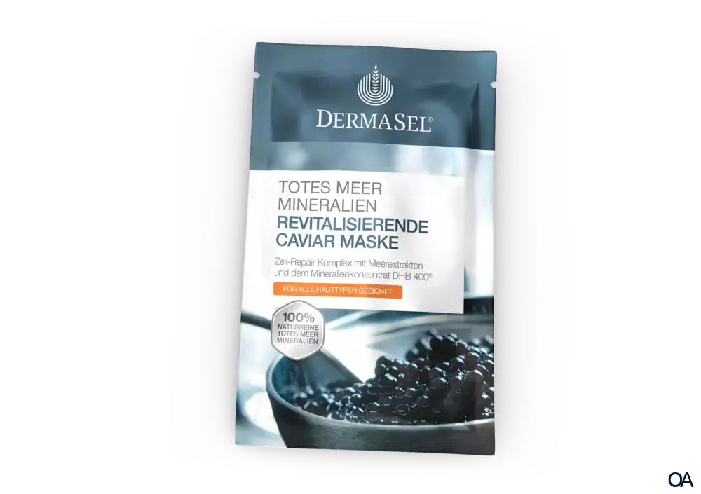 DermaSel® Totes Meer Mineralien Revitalisierende Caviar Maske